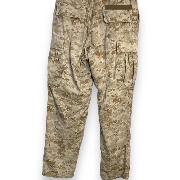 Buzz Off USMC Slacks Pants Men's Small Camo Pockets Button Fly Military Utility - Picture 6 of 9